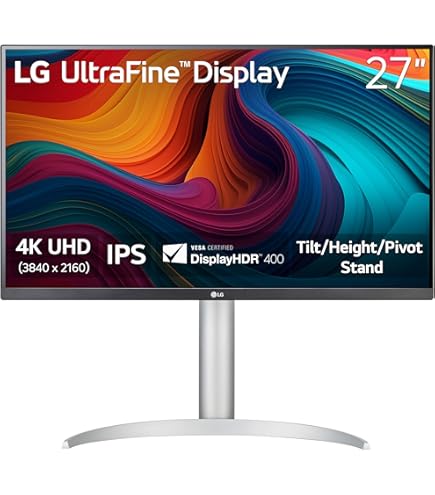 Amazon.co.jp: LG 27US500-W ウルトラファインモニター 27インチ 4K